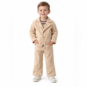 70s Vintage Healthtex Cream Kids Blazer and Pants Set 4